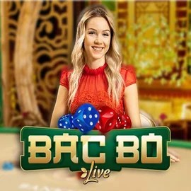 Bac Bo slot logo by Evolution at NeonVegas Casino
