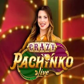 Crazy Pachinko slot visual from Evolution available on neonvegascasino.co.nl