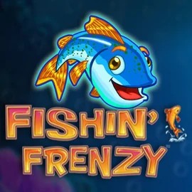 Fishin Frenzy logo by Blueprint Gaming at NeonVegas Casino