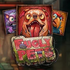 Fugly Pets slot visual from Stakelogic available on neonvegascasino.co.nl