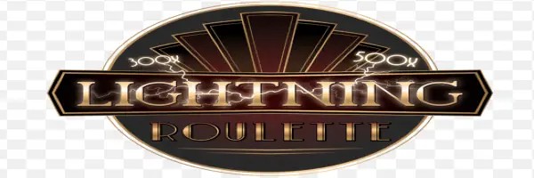 Lightning Roulette online game logo by Evolution on neonvegascasino.co.nl