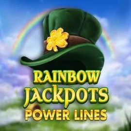 Rainbow Jackpots Power Lines online game logo by Red Tiger Gaming on neonvegascasino.co.nl