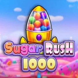 Sugar Rush 1000 slot logo by Pragmatic Play at NeonVegas Casino