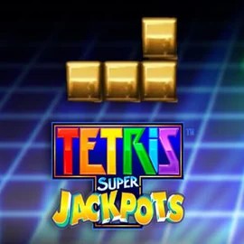 Tetris Super Jackpots logo by WMS NeonVegas Casino